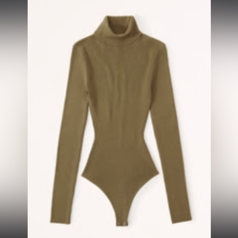 Abercrombie turtleneck sweater bodysuit size M